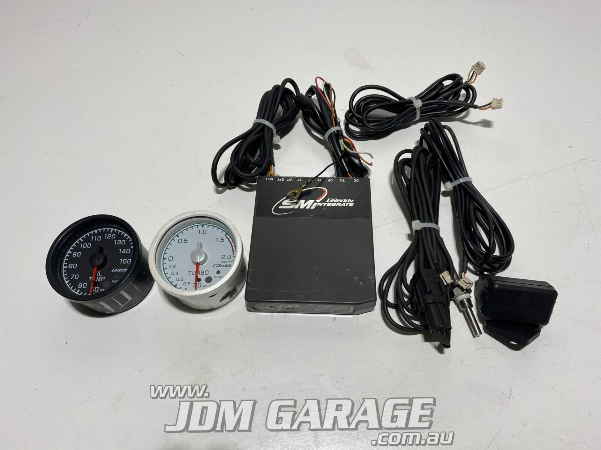 Greddy Gauge Set Oil Temp Boost 60mm JDM Garage Australia