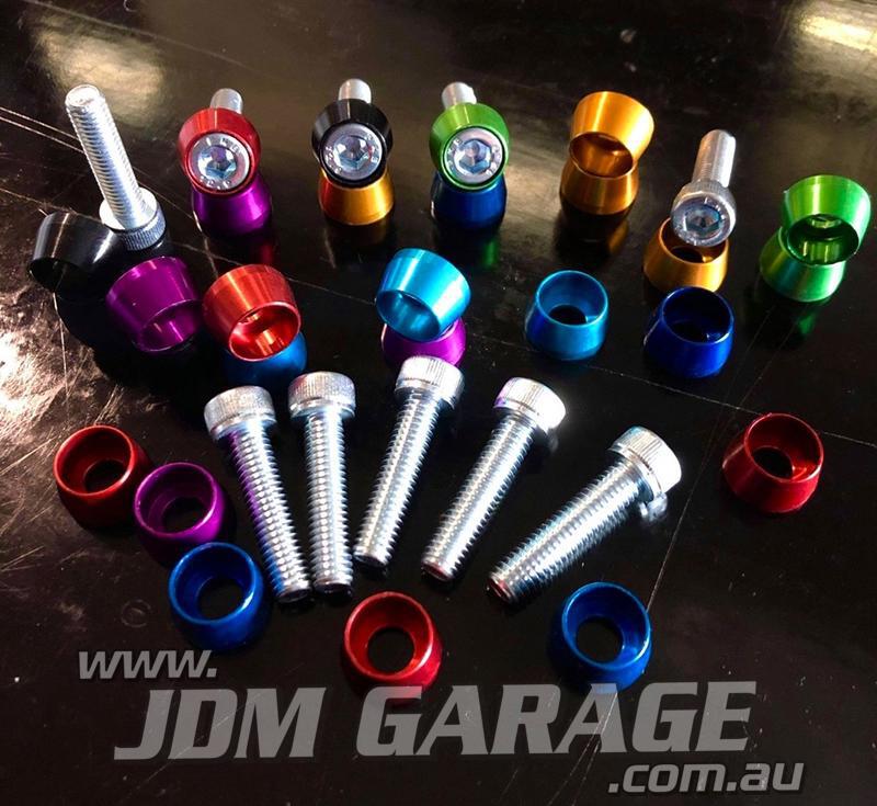 PRP Billet Rocker Cover Bolt Kit RB JDM Garage Australia