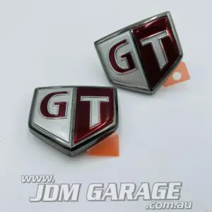 Nismo Heritage Front Guard "GT" Badge Pair R34 GTR