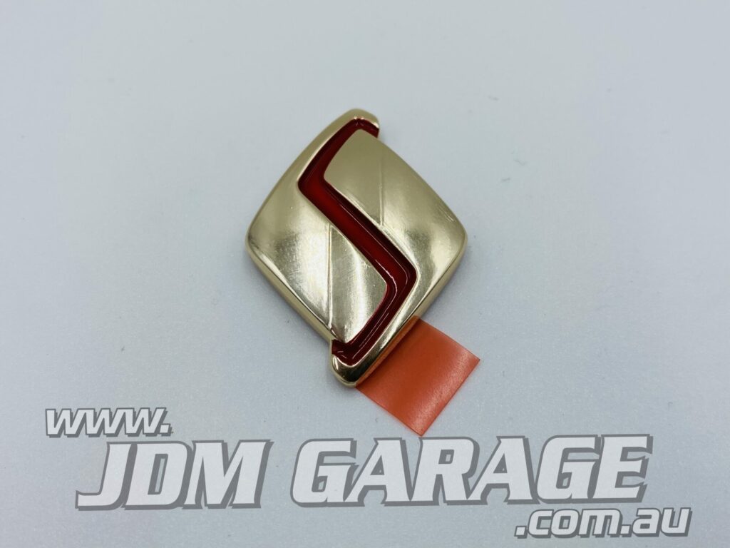 Genuine Nissan R32 GT-R Twin Turbo Badge For Outlet Pipe – 13291-05U10 – Made In Japan
