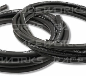 Raceworks Push Lock Rubber Hose AN8 1M CLEARANCE**
