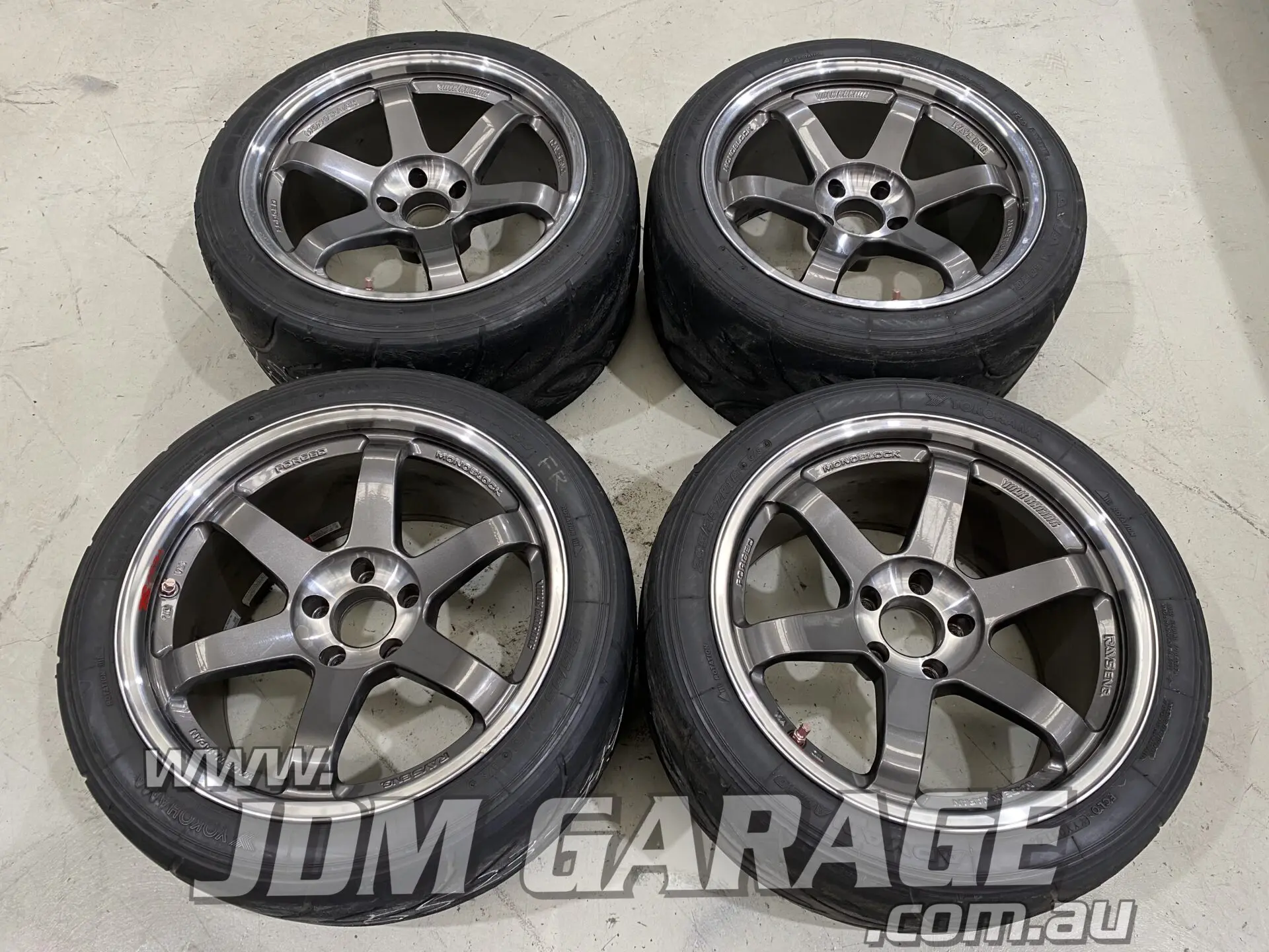 Rays TE37 SL Wheels 18×11 +18 - JDM Garage Australia Rays TE37 SL Wheels 18×11 +18 - JDM Garage Australia