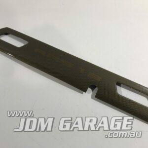 Genuine Carbon Centre Garnish Type X 180sx