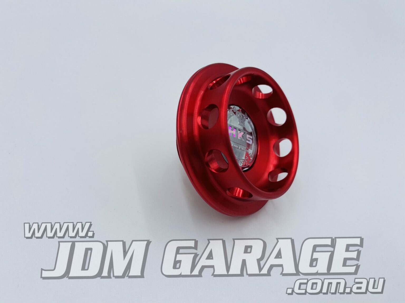 HKS Red Oil Cap Nissan Honda JDM Garage Australia