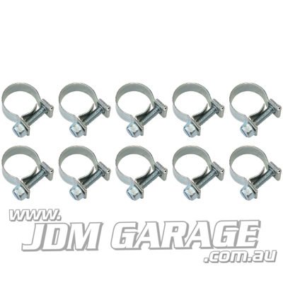 3 All Stainless Steel Hose Clamp 10 Pack 