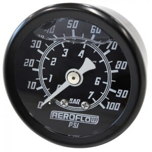 Aeroflow Fuel Pressure Gauge 0-100psi
