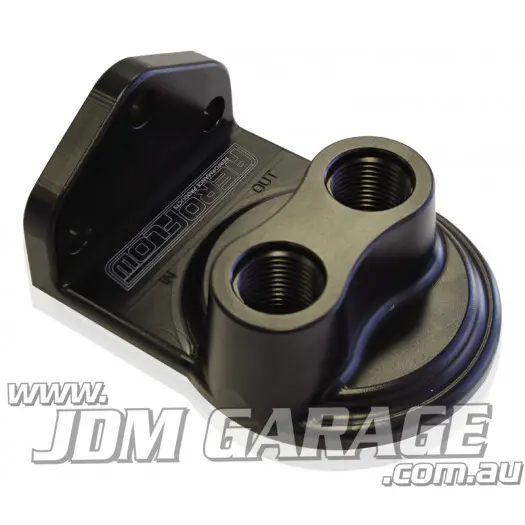 Aeroflow Remote Oil Filter Block