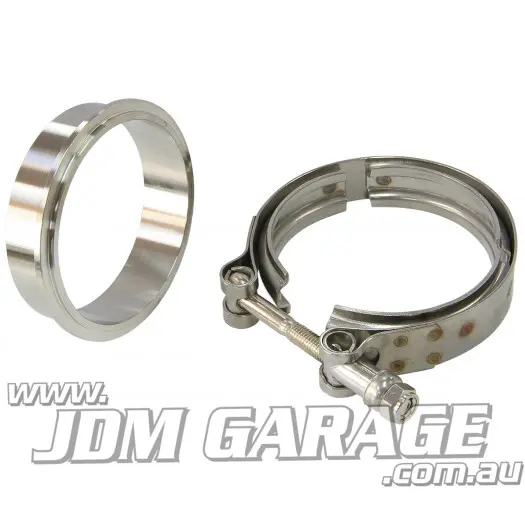 Aeroflow Turbine Outlet Flange V-Band Stainless Steel GT30 GT35