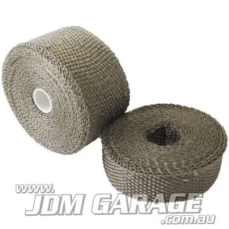Aeroflow Exhaust Heat Wrap Titanium 15ft Length