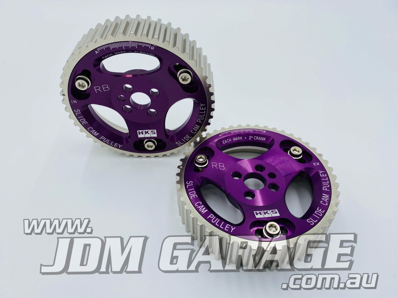 HKS Adjustable Cam Gears Pair RB26 RB25 RB20 JDM Garage Australia