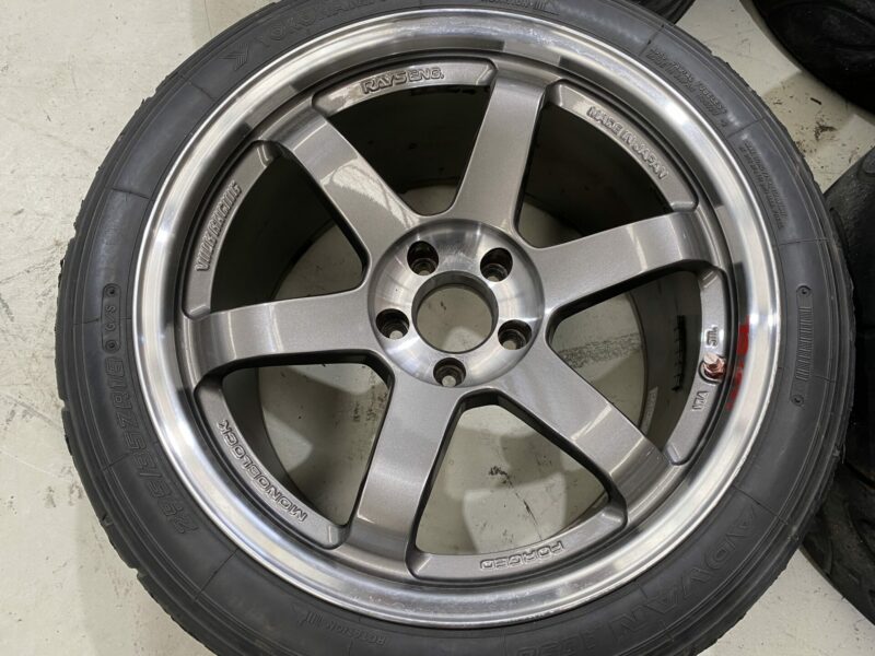 Rays TE37 SL Wheels 18x11 +18 - Image 4