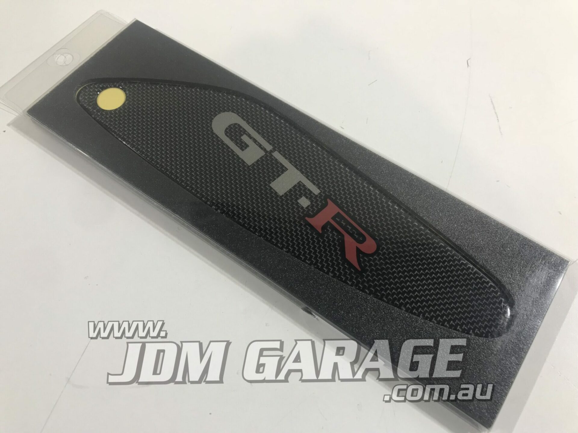 Nismo Rear Spoiler Carbon Ornament Plate R33 GTR - JDM Garage Australia