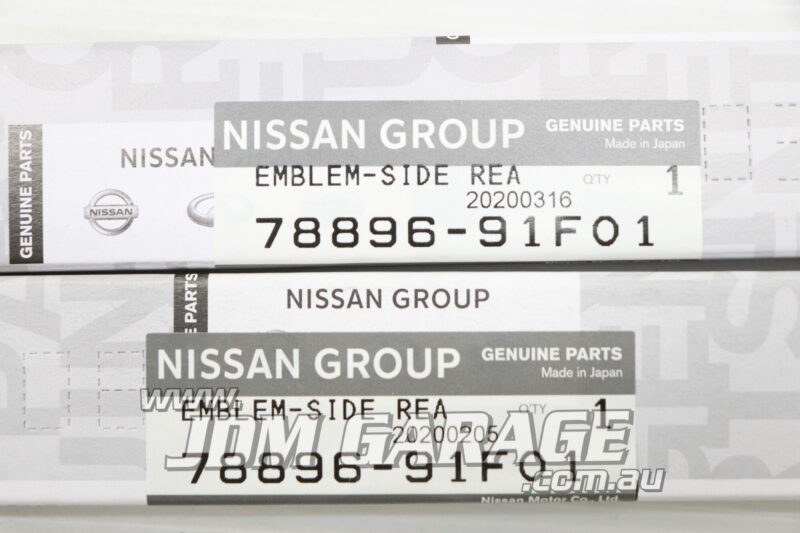Genuine Nissan S15 Spec R Badge Pair - Image 3