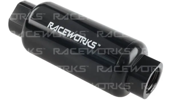 Raceworks Billet AN-10 Billet Fuel Filter 40 Micron CLEARANCE**