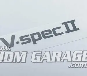 Nismo Heritage V-Spec II Boot Lid Sticker R32 GTR
