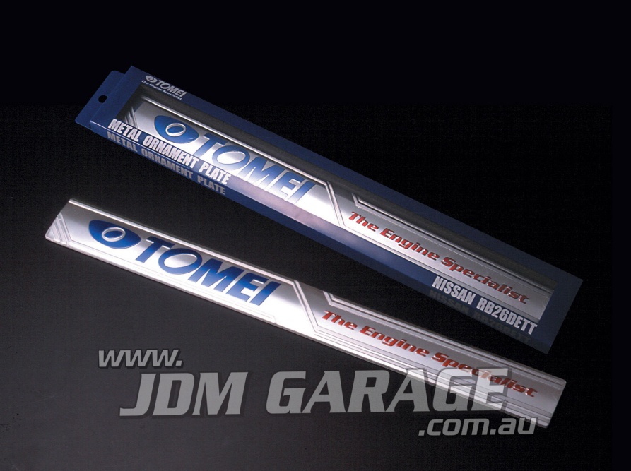 TOMEI メタル オーナメント プレート RB26DETT Tomei Metal Engine Ornament Plate RB26 - Raw Brokerage