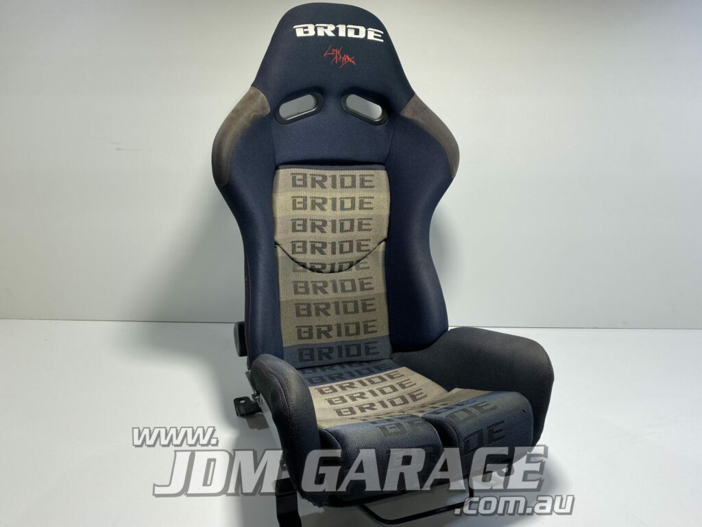 Bride Low Max Fixed Back Seat with Bride Rail R32 R33 JDM Garage