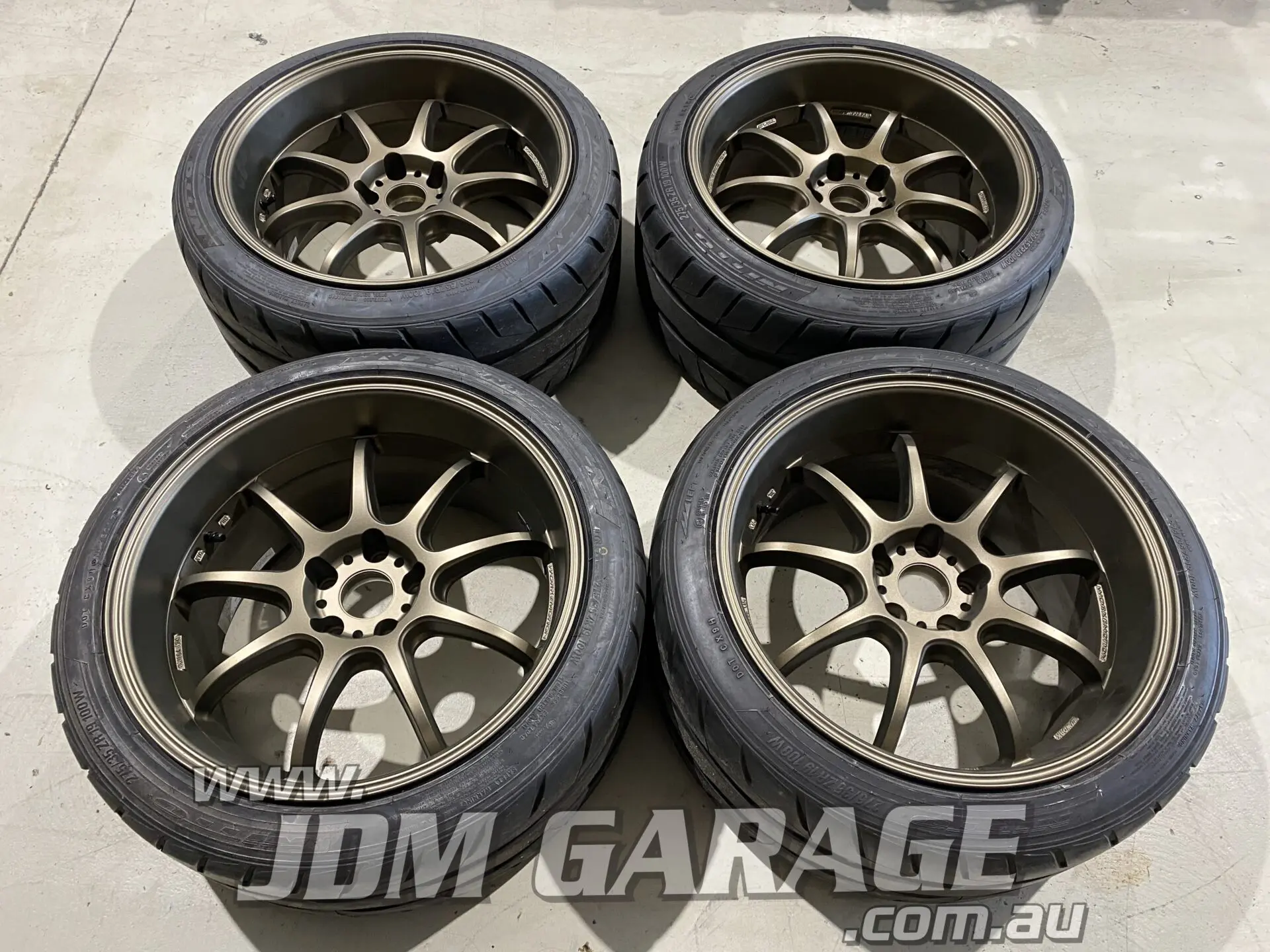 Work Emotion D9R Wheels 19×10.5 +15 JDM Garage Australia