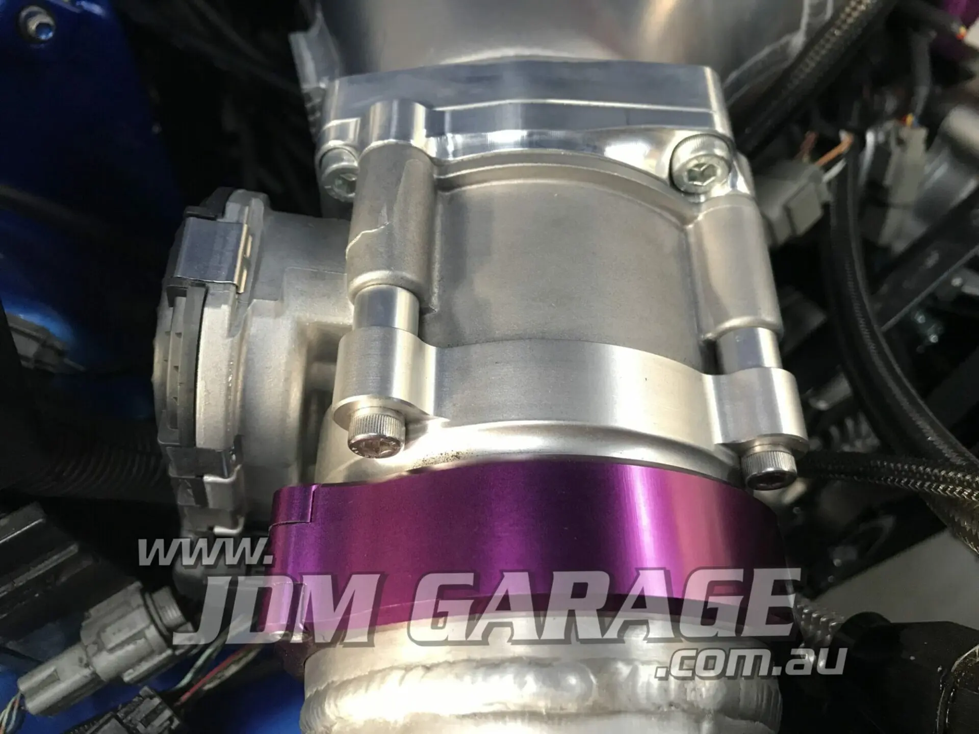 JDM Garage Billet DBW Throttle Body Adapter for Hypertune - Image 2