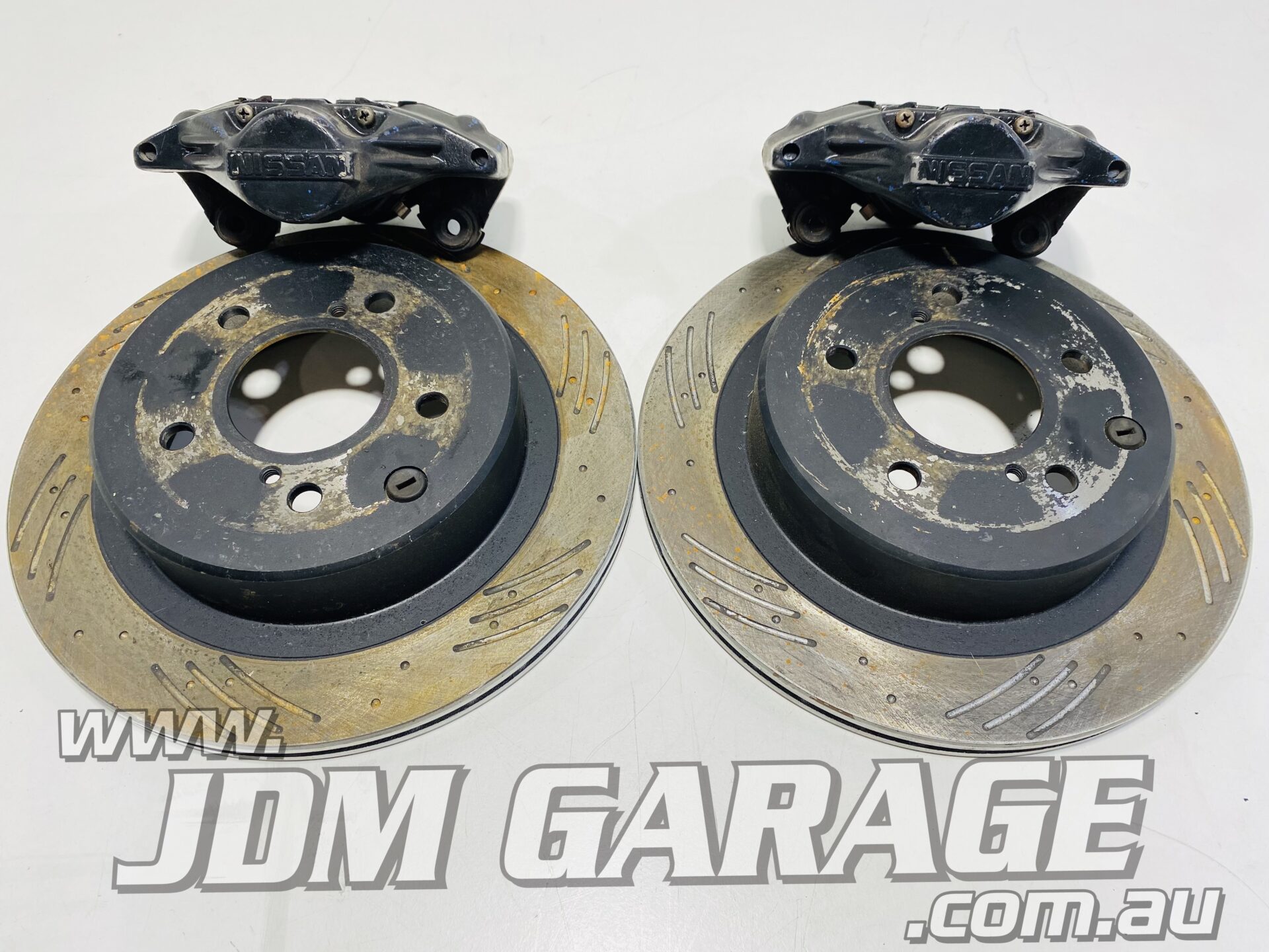 R33 GTST Rear Calipers and Rotors JDM Garage Australia