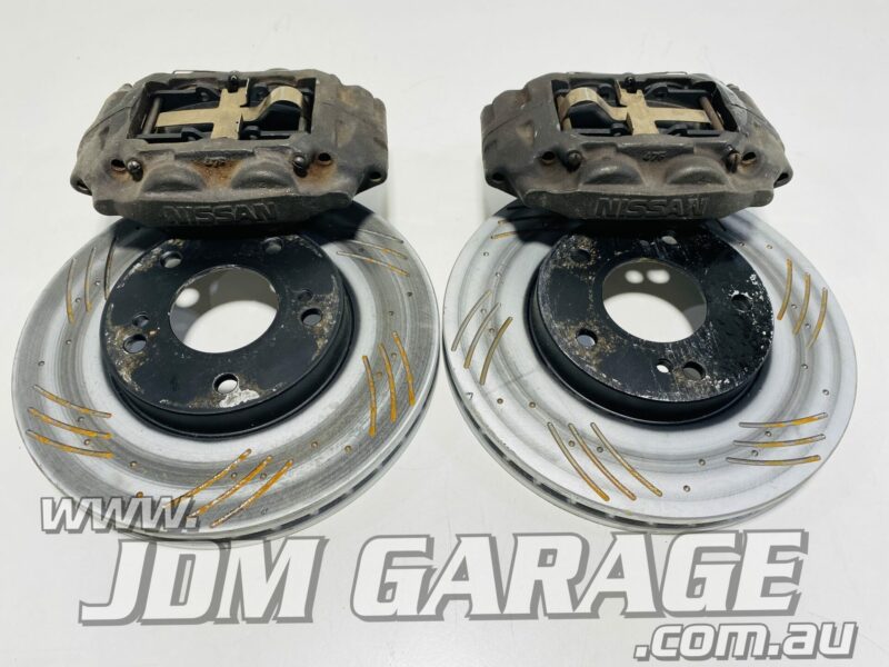 S15 Front Brake Calipers and Rotors JDM Garage Australia