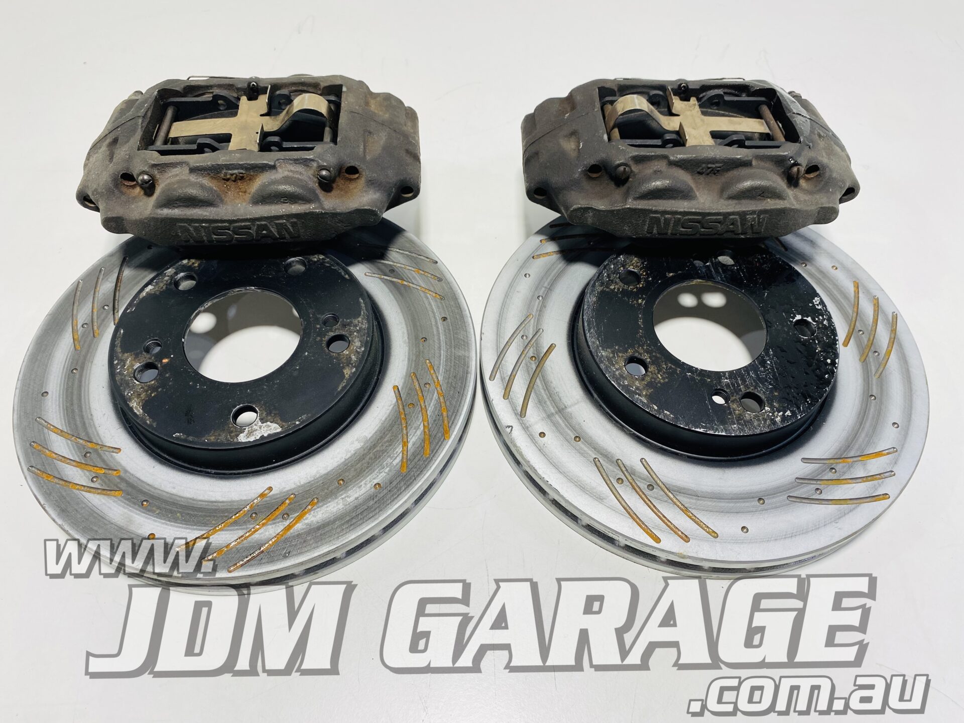 S15 Front Brake Calipers and Rotors JDM Garage Australia