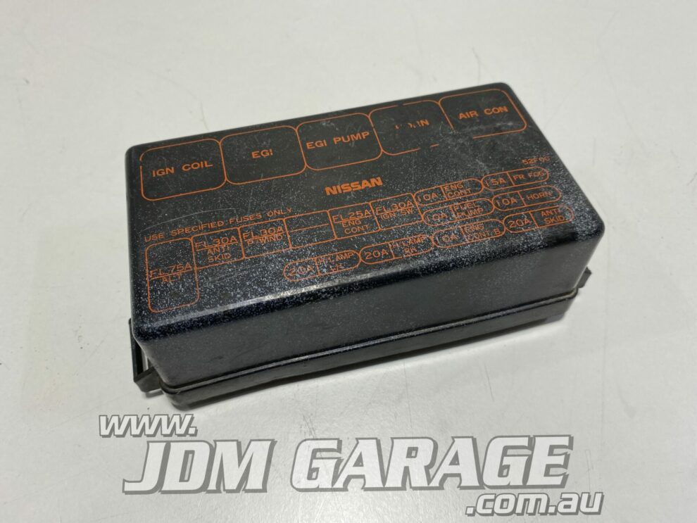 S13 Engine Bay Fuse Box Cover JDM Garage Australia