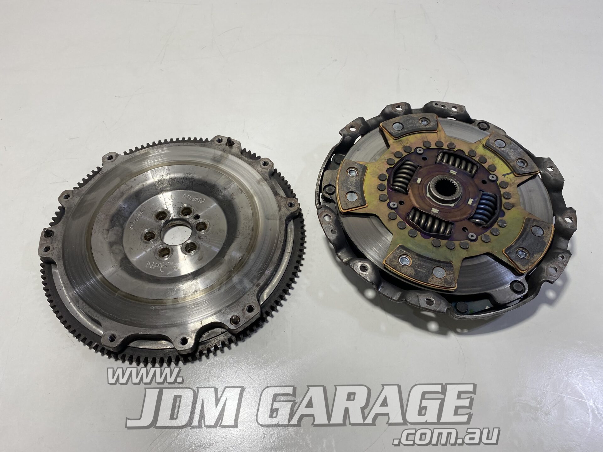 NPC Heavy Duty Button Clutch and Flywheel RB JDM Garage Australia