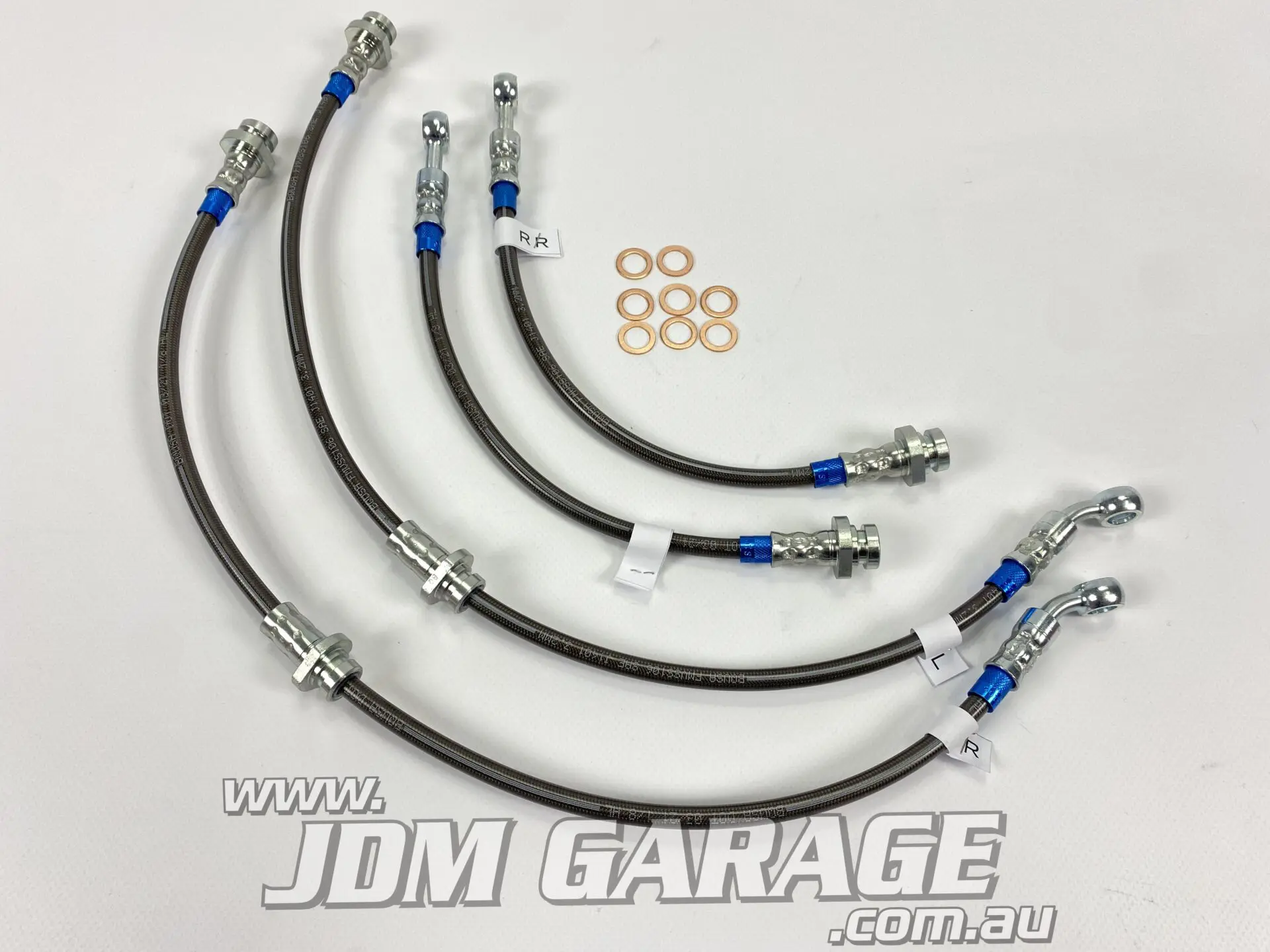 KTS Braided Brake Line Silvia JDM Garage Australia