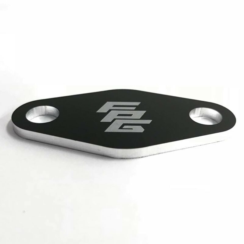 FPG Rear Turbo Drain Block Off Plate RB26 - Image 3