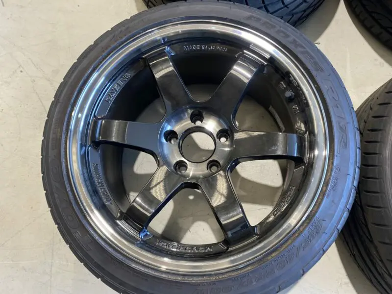 Rays TE37 SL Wheels 17x9.5 +12 - Image 3