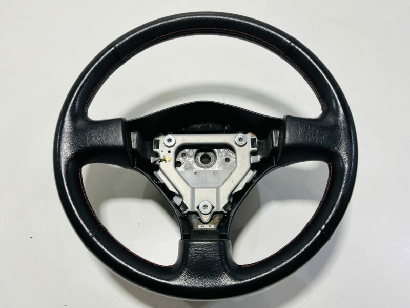 R34 GTR Steering Wheel Red Stitch