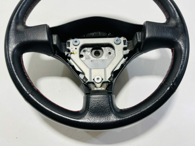 R34 GTR Steering Wheel Red Stitch - Image 4