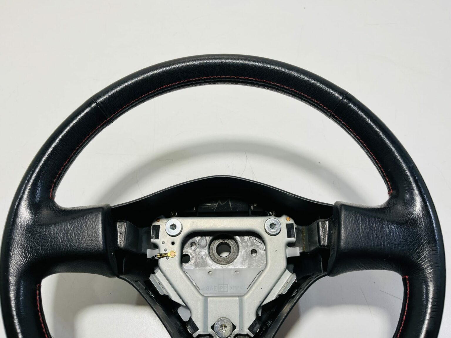 R34 GTR Steering Wheel Red Stitch JDM Garage Australia