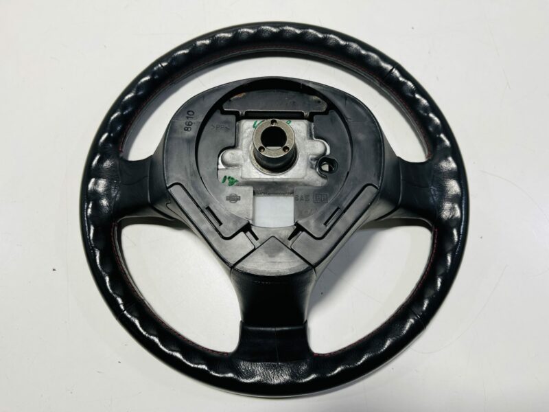 R34 GTR Steering Wheel Red Stitch - Image 2