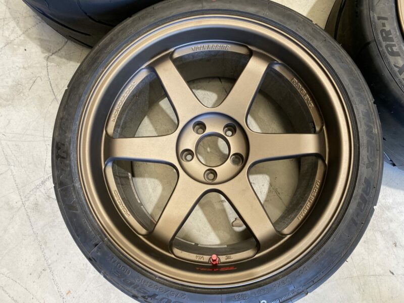 Rays TE37 SL Wheels 19x10.5 Bronze - Image 2