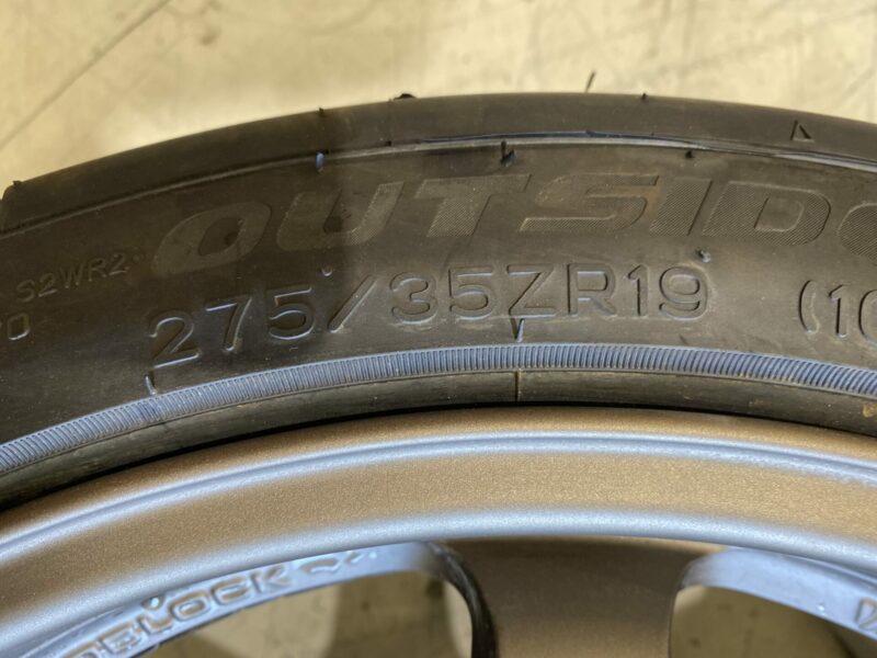 Rays TE37 SL Wheels 19x10.5 Bronze - Image 6