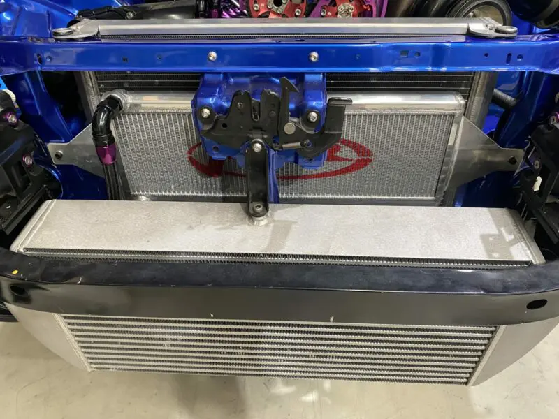 PWR Custom Oil Cooler and Relocation Kit R34 GTR - Image 5