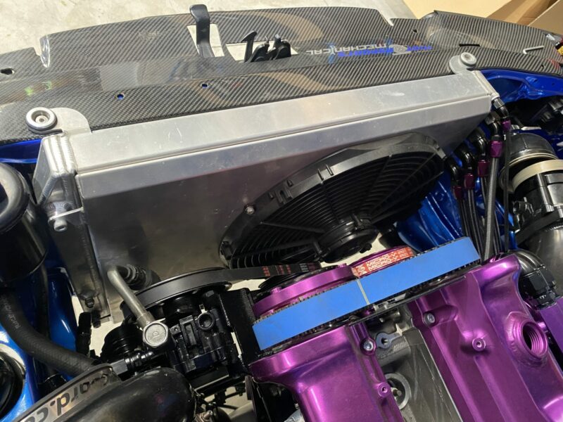 Hypertune Alloy Radiator with Breather Tank R34 GTR - Image 4