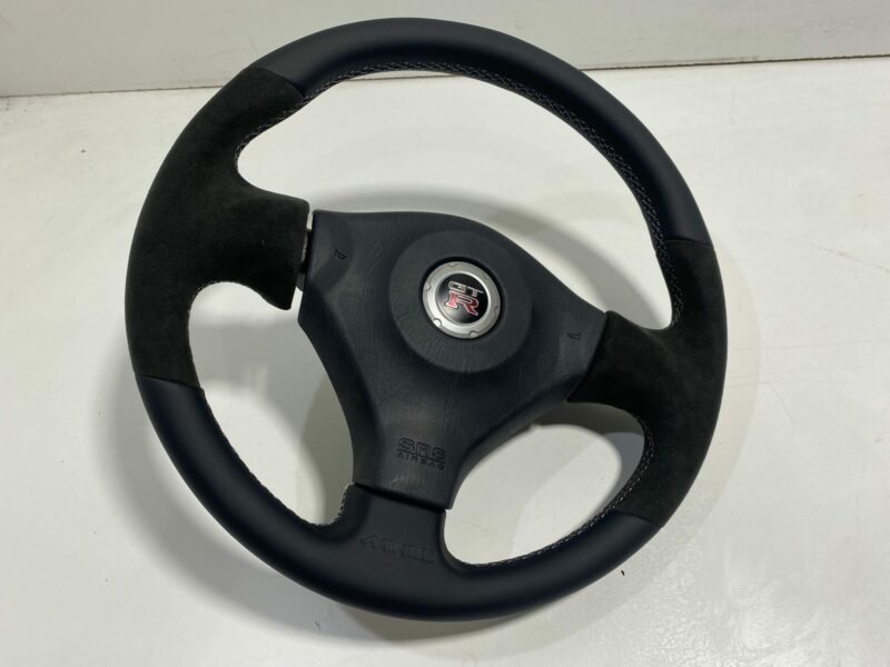 Mines Steering Wheel with Genuine Air Bag R34 GTR