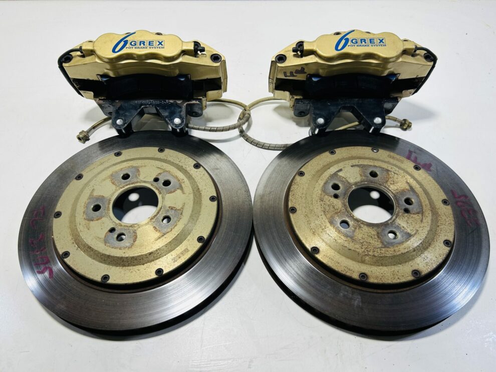 Greddy Grex Front Brake Kit 6 Pot R34 GTR GTT JDM Garage Australia