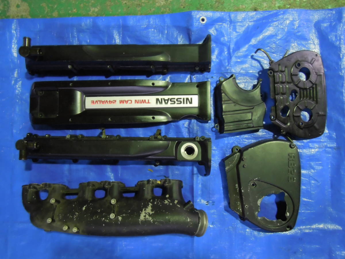 RB26 Engine Cam Covers Full Set With Manifold JDM Garage Australia