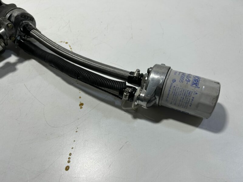 Greddy Oil Filter Relocation R32 GTR - Image 2