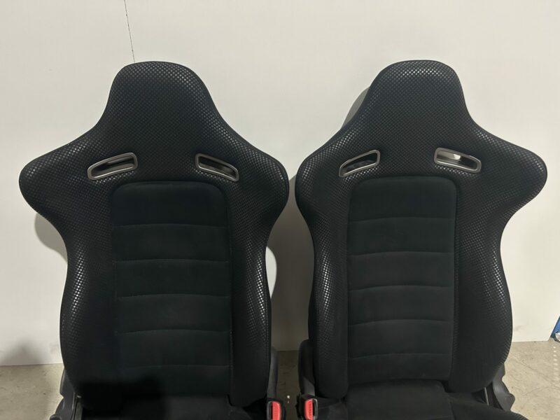 Genuine R34 GTR Vspec II Front Seats Black - Image 8
