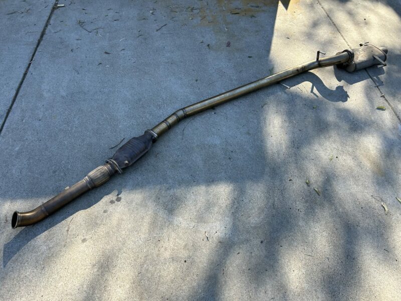 Custom Stainless 3" Cat Back Exhaust S15