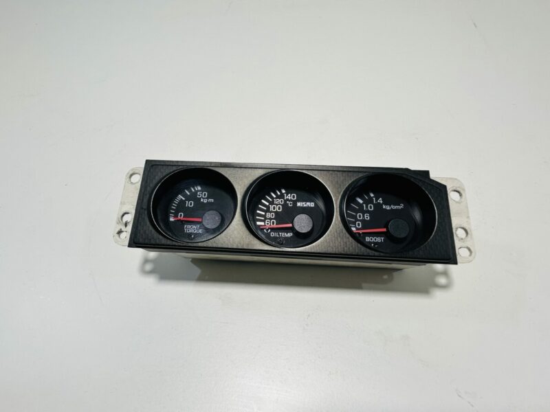 Nismo Centre Gauge Set R33 GTR Black Face