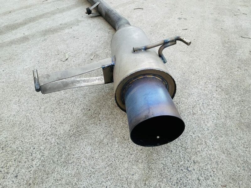 Custom Titanium Catback Exhaust R33 GTR - Image 4