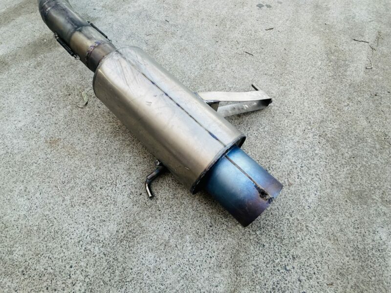 Custom Titanium Catback Exhaust R33 GTR - Image 2