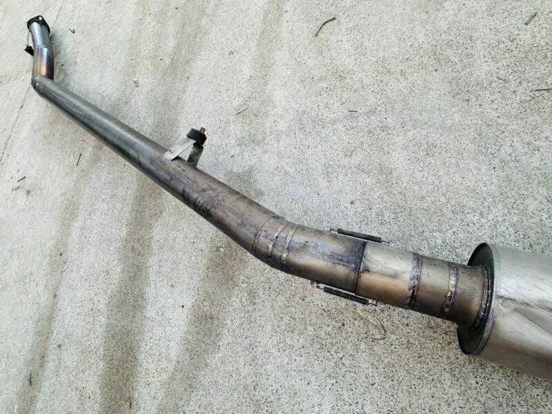 Custom Titanium Catback Exhaust R33 GTR - Image 3