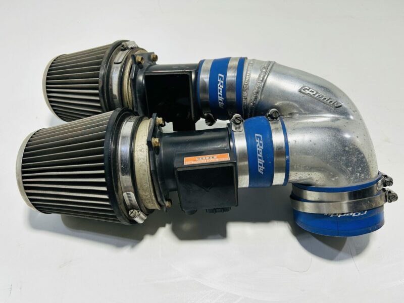Greddy Twin Intake Y Pipe with Twin Z32 Air Flow Meters - Image 2